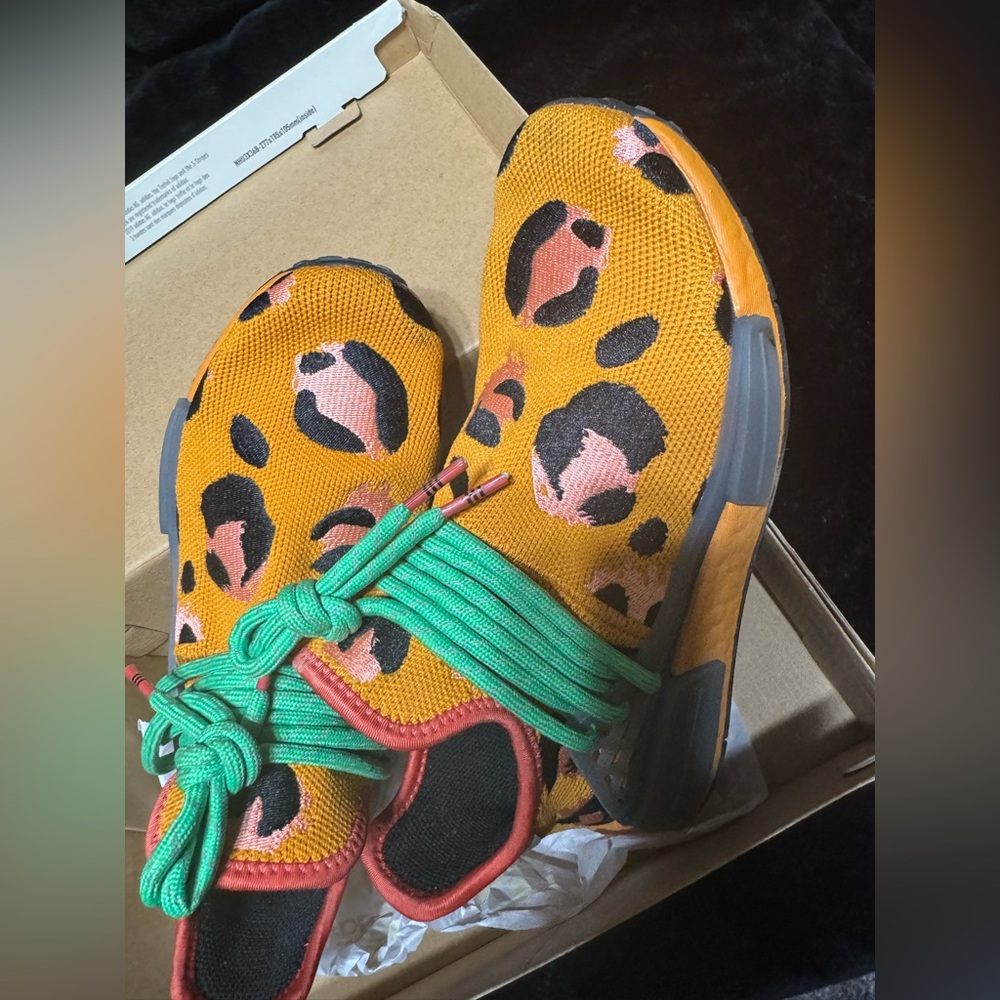 Adidas X Pharrell Williams NMD Human Race Animal Print sneakers